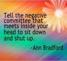 tell negative committee to shut up