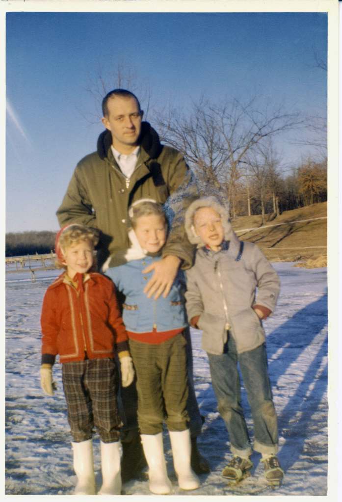Dad Laura Diane and John small January 1961