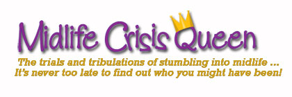 Midlife crisis queen header gold